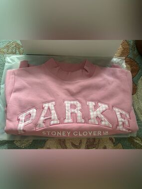Parke x Stoney Clover mocknec Pink with Gingham